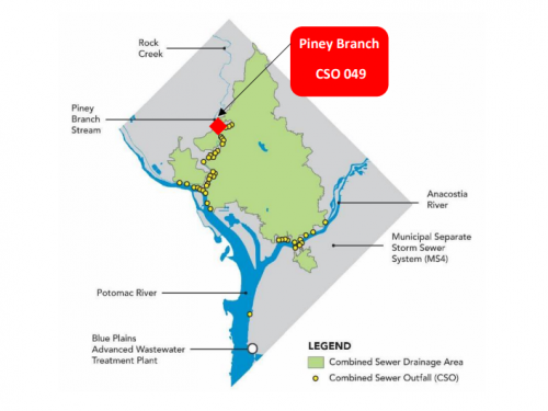 Piney Branch Storage General Map