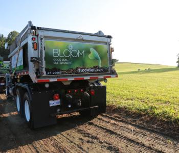 Bloom Trucks in the field