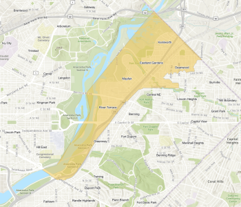 Map of the Impacted Area