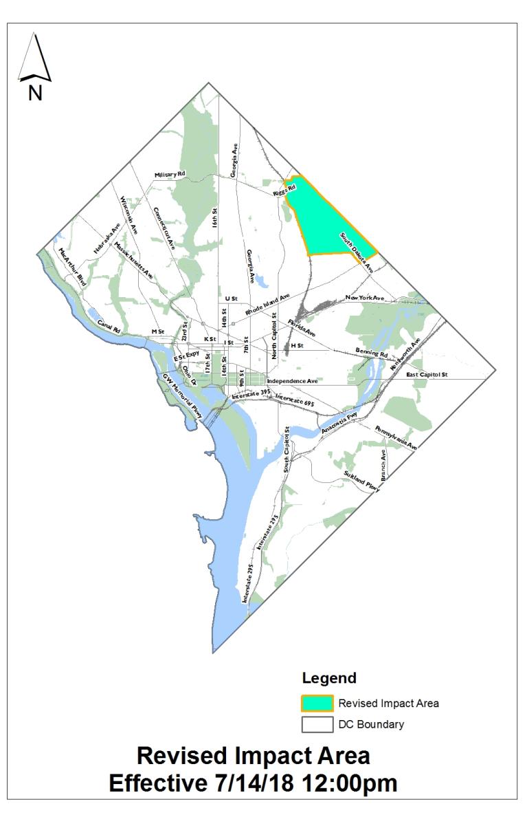 High Boil Water Area