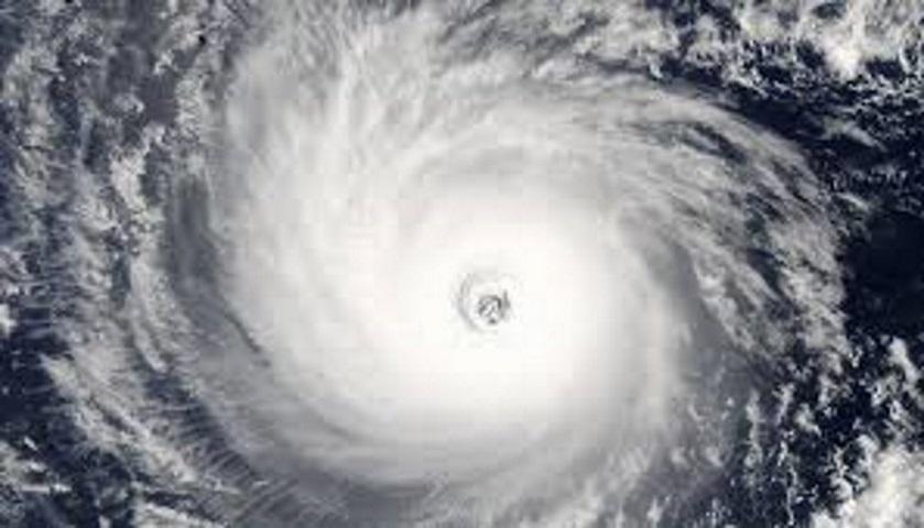 Eye of a hurricane