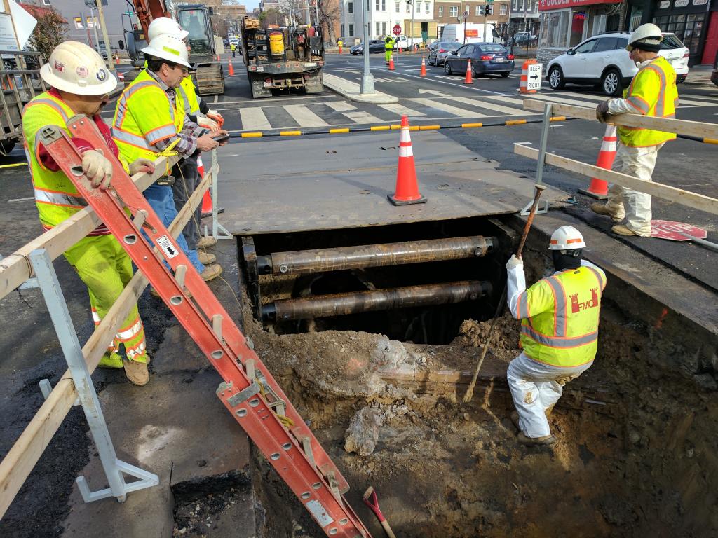 Watermain Replacement on 6th and R Streets NW