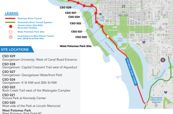 PRT Tunnel Map